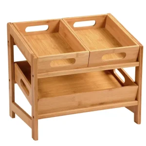 Sofort Bestellen Kesper Regal Bambus 44 x 29,5 x 16 cm