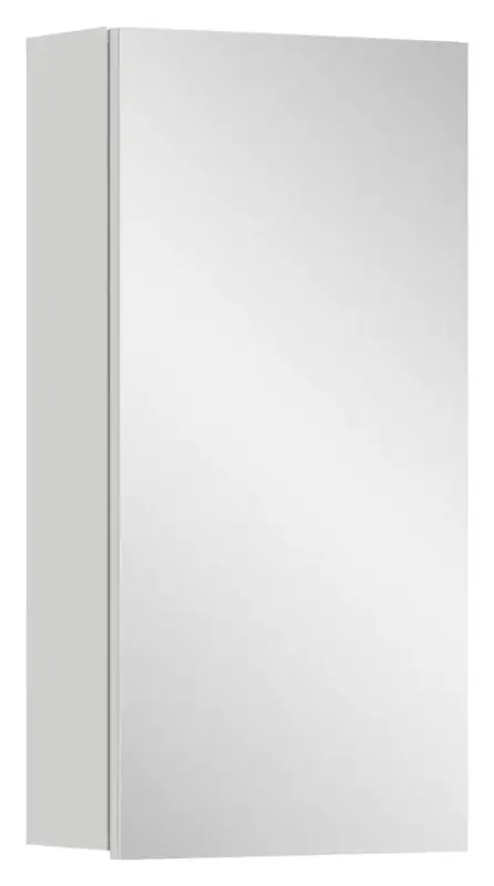 Bad Spiegelschrank Weiß Hochglanz ca. 38x77x18cm Schneller Versand