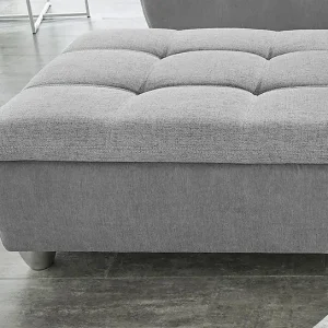 Online Kaufen Hocker Genua Grau 103x48x82,5 cm
