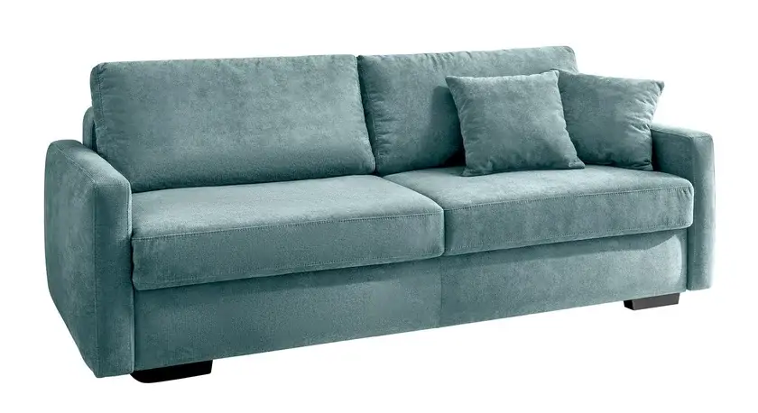 Schlafsofa Letty de Luxe Blue Grey 226x96x106 cm Mega-Angebot