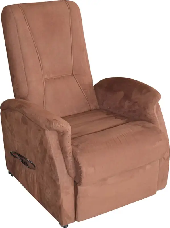 Neu Fernsehsessel Charly Mikrofaser Dunkelbraun ca. 83 x 108 x 91 cm