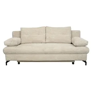 Schlafsofa Gabriela 202x88x89 Beige Neu