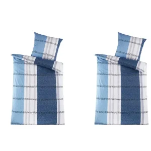 Renforcé-Bettwäsche Blar 2er Set - 80x80/135x200 cm Markenprodukt