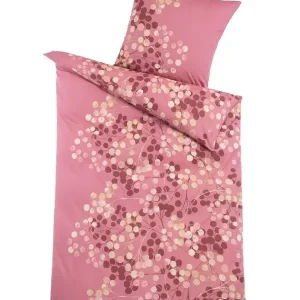 2er-Set Baumwoll-Renforcé Bettwäsche Rubella 80x80/135x200 cm Top-Preis
