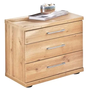 Nachttisch Bern 50x52x36 cm Bianco-Eiche Aktuell