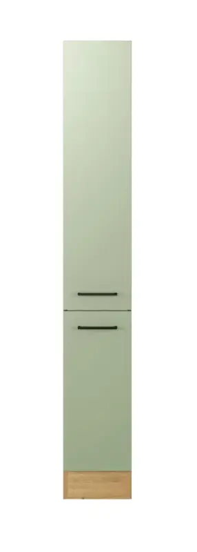 Sale Apotheker-Hochschrank Cara Schilfgrün/Artisan Eiche NB 30cm