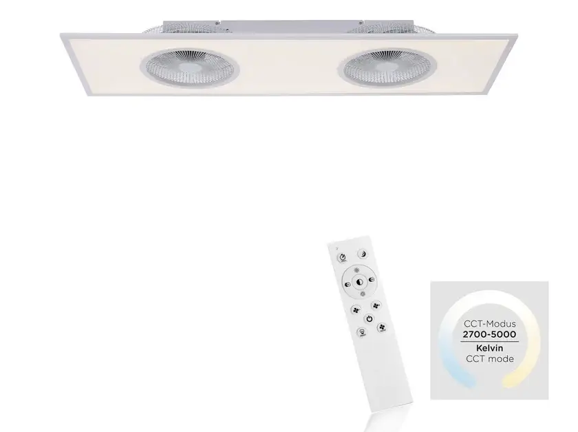 Preisreduziert LED-Deckenleuchte Flat-Air 120x40 weiß