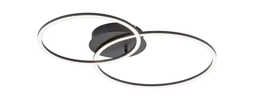 LED-Deckenleuchte Ivanka 70x44 schwarz Direkt Vom Hersteller