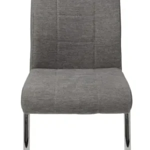 Stuhl Alina 2er-Set mit Steppnähten grau, ca. 59 x 43 x 98 cm Bestseller