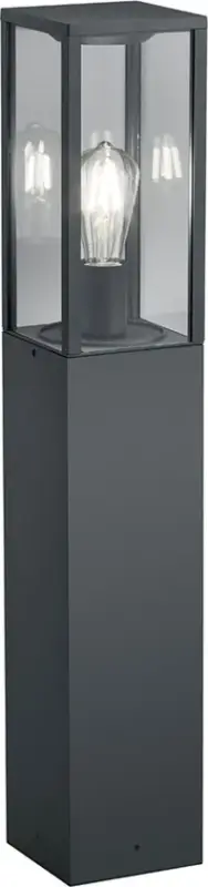 TRIO Wegeleuchte Garonne Glas Aluminium Druckguss 80 x 14 x 14 cm Anthrazit/Anthrazit Sonderangebot