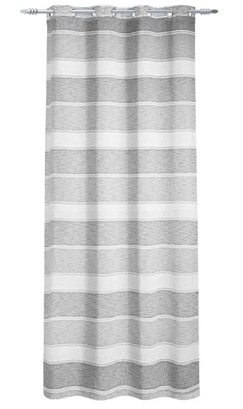 Preis Gesenkt Ösenschal ZORA 140 x 245 cm anthrazit/offwhite
