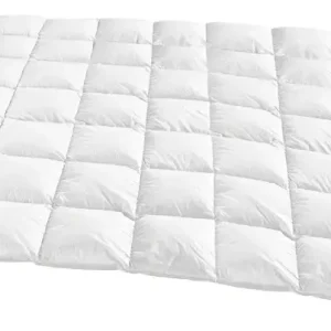 Steppdecke Prinzess 200 x 200 cm weiß Sonderangebot