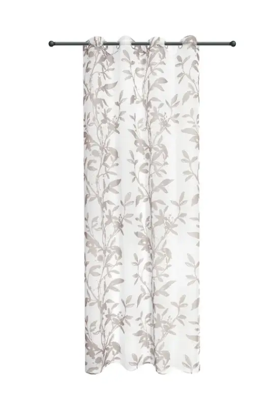 Versand Am Gleichen Tag Ösenschal Julia 135 x 245 cm taupe