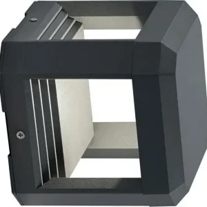 Sichere Zahlung Logone Wandleuchte grau 222360142, B/H: 15/15 cm
