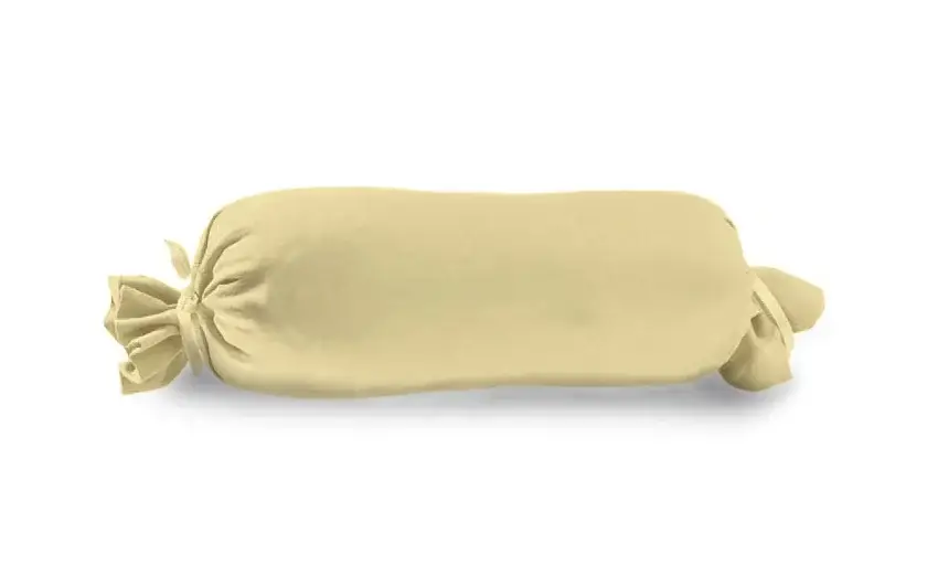 Neue Kollektion Vario Nackenrollen-Kissenhülle 15 x 40 cm pfirsich