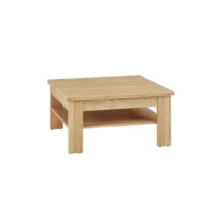 Top-Angebot Couchtisch Olsberg 80x80 cm Custavson Eiche Melamin