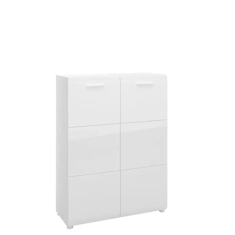 Jetzt Bestellen Schuhschrank Merano 90 x 120 x 36 cm Alpinweiß/ Weiß Hochglanz Dekor