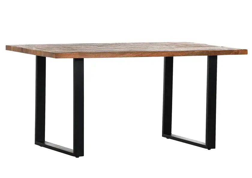 Mega-Angebot Esstisch Kongo Mango Massivholz braun/schwarz