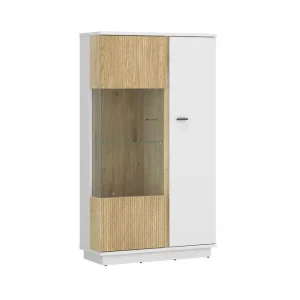 Nur Heute Highboard Mosano 159,2 x 87 x 40 cm Cremona Eiche Dekor/Cashmere