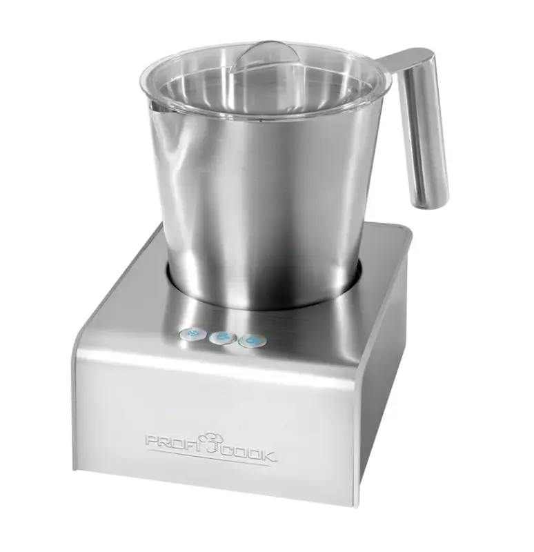 ProfiCook Milchaufschäumer Edelstahl 15 x 12 x 19 cm Silberfarbig Must-Have
