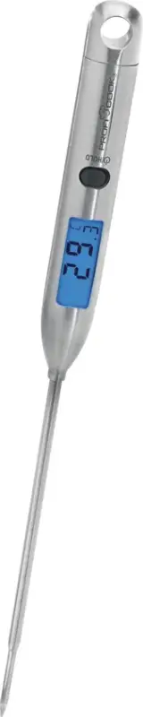 Ausverkauf Profi Cook Haushaltsthermometer 23 cm Edelstahl Silberfarbig