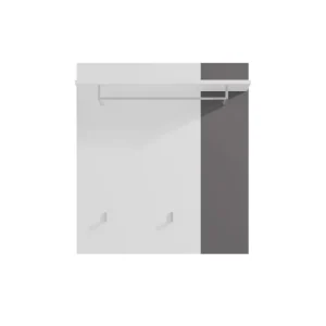 Garderobenpaneel Kato 85x91x27 cm weiß/anthrazit Sale