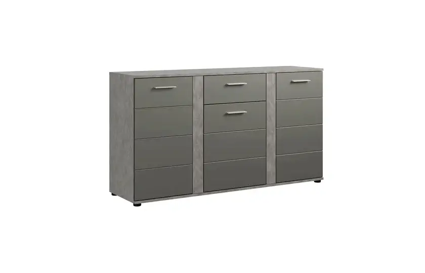 Kommode Blake 150x82x41 cm grau Super-Preis