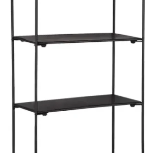 Wandregal Nala 24x64x12 cm Metall schwarz Meistverkauft