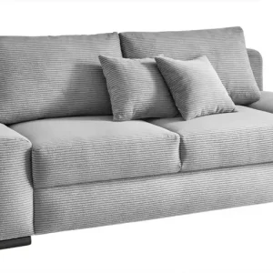 Super-Preis Schlafsofa Kathy de Luxe 207 x 102 cm Cord grau