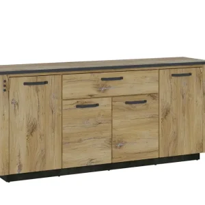 Sideboard Westeros Eiche-Optik Flagstaff/Fresco Preisknaller