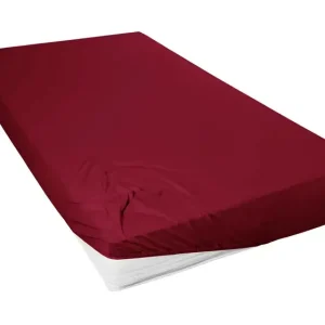 Vario Spannbetttuch 140/160 x 200 cm bordeaux Jetzt Kaufen