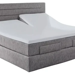 Vario Split-Topper-Spannbetttuch 180/200 x 200/220 cm hellgrau Nur Für Kurze Zeit