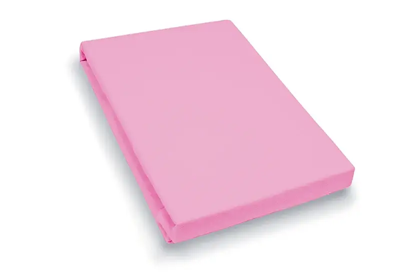 Vario Spannbetttuch Stretch Elasthan-Feinjersey 180-200 x 200-220 cm rose Ausverkauf