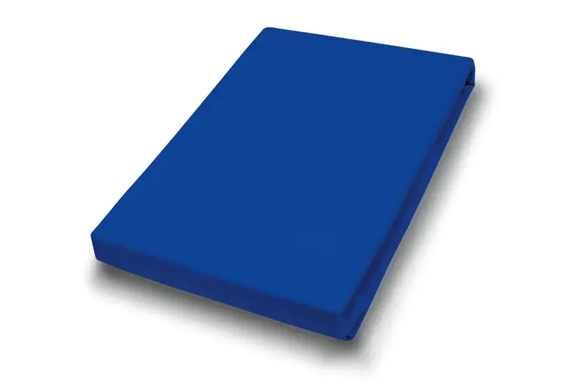 Begrenztes Angebot Vario Spannbetttuch Stretch Elasthan-Feinjersey 180-200 x 200-220 cm marine