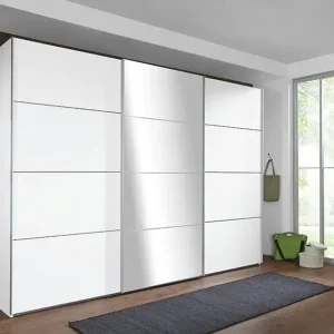 Schwebetürenschrank Ernie Alpinweiß Kracherpreis