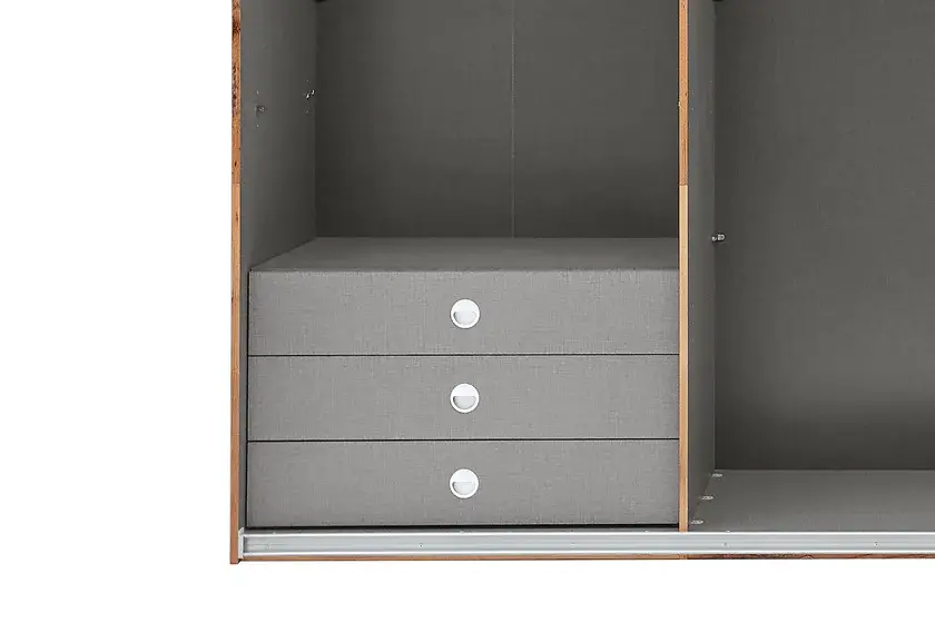 Schubkastenblock Dekorfolie TwistGrau Top-Preis