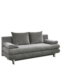 Finale Aktion Schlafsofa Benfeld 196x93x92 cm Webstoff grau