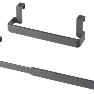 metaltex Handtuchhalter Flex-Bar ausziehbar grau Kunststoff Rabatt