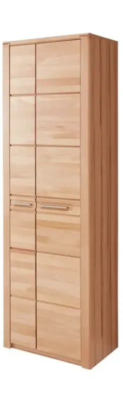 Top-Angebot Garderobenschrank Nature One 65 x 201 x 40 cm Kernbuche massiv lackiert/Kernbuche-Dekor