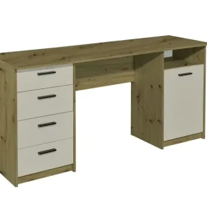 Schreibtisch Lotta braun/ beige Jetzt Kaufen