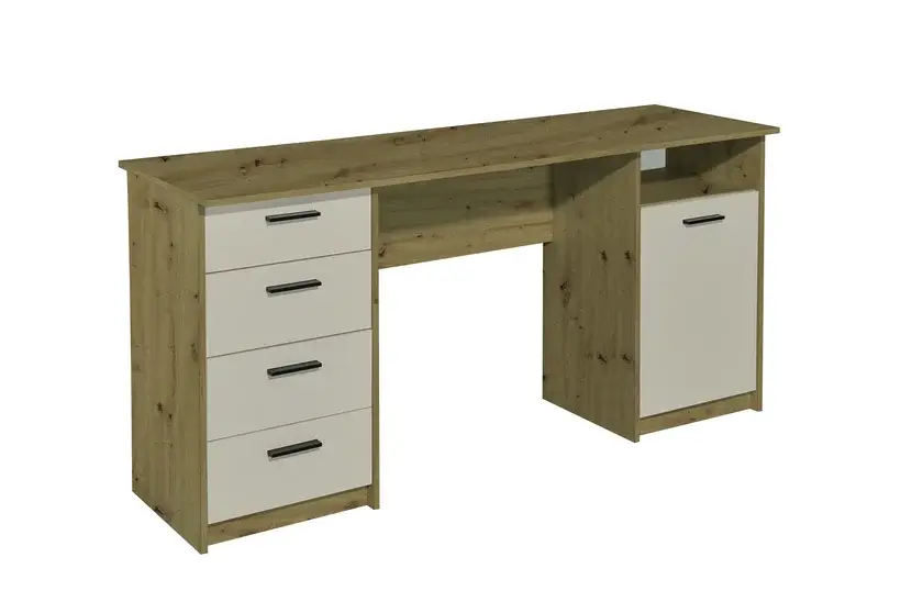 Schreibtisch Lotta braun/ beige Jetzt Kaufen