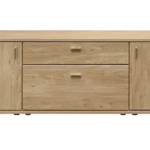 Lowboard Mila 150 x 45 x 65 cm Wildeiche Nachbildung Braun Sale