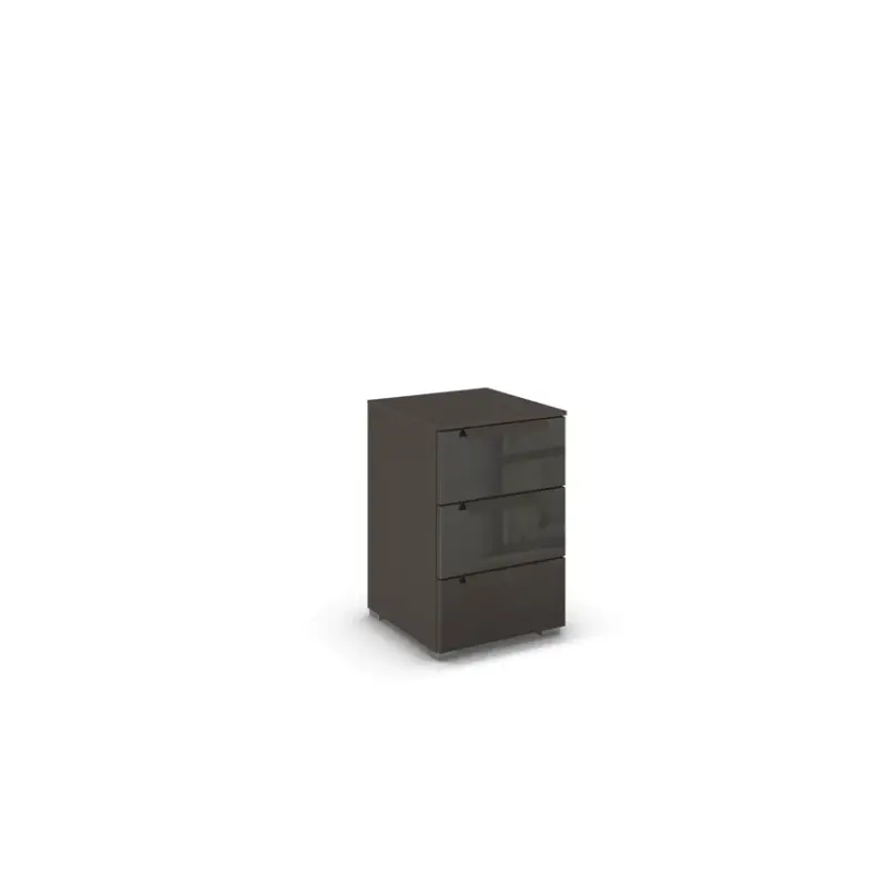Nachtkonsole Master Holznachbildung 61 x 40 x 42 cm Graphit/Basalt Schneller Versand