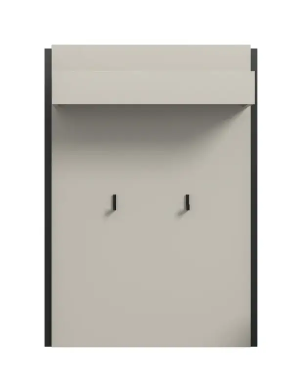 Garderobenpaneel Emil 75 x 106 x 27 cm Kaschmir/Beige/Grau/Schwarz Kracherpreis