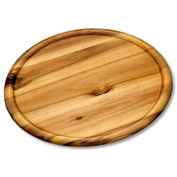 KESPER Pizzateller Akazie massiv Ø 32 cm natur Schnäppchen