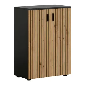 Sonderaktion Bad Midischrank Mone 81 x 60 x 30 cm melaminbeschichtet Artisan NB/Basalt NB