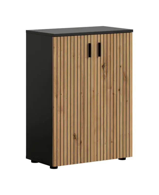 Sonderaktion Bad Midischrank Mone 81 x 60 x 30 cm melaminbeschichtet Artisan NB/Basalt NB